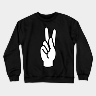 asl american sign language Crewneck Sweatshirt